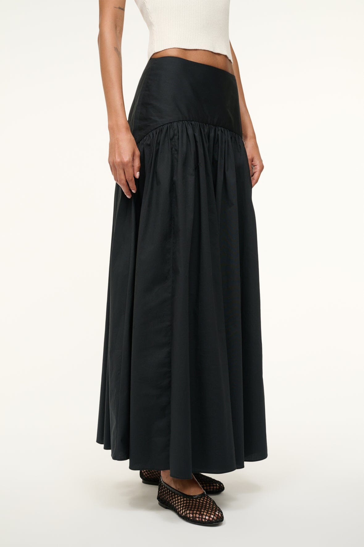 Image PROCIDA SKIRT | BLACK 2 of 4 and Clicking this image will trigger a zoom pop-up
