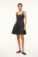 Image MINI WELLS DRESS | BLACK 1 of 5