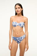 Image JO BALCONETTE BIKINI TOP | BLUE TOILE 1 of 6
