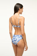 Image JO BALCONETTE BIKINI TOP | BLUE TOILE 2 of 6