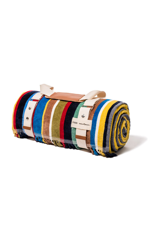 Go to STAUD x BUSINESS & PLEASURE CO. BEACH BLANKET MARKET STRIPE view 1