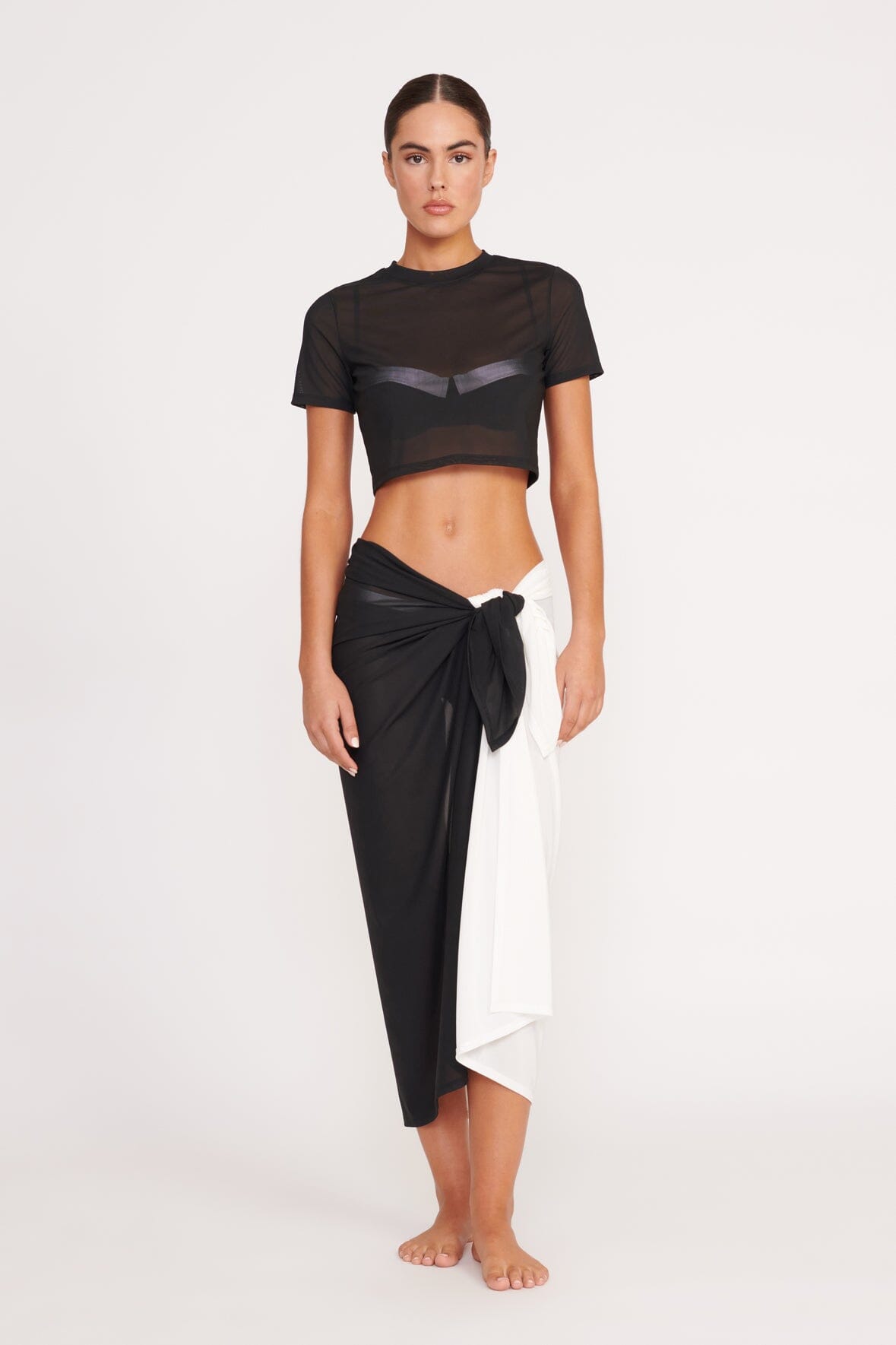 Image FERNANDA COVERUP TOP | BLACK 3 of 5 and Clicking this image will trigger a zoom pop-up