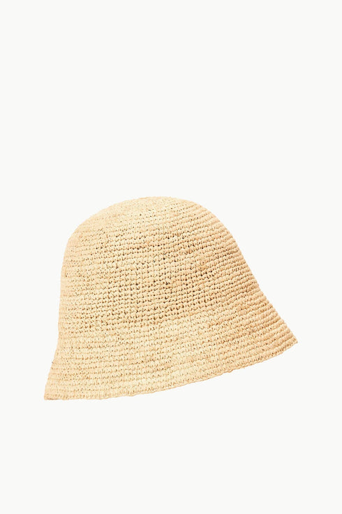 Go to ST. REGIS MEYERS CROCHET HAT NATURAL TAN view 2