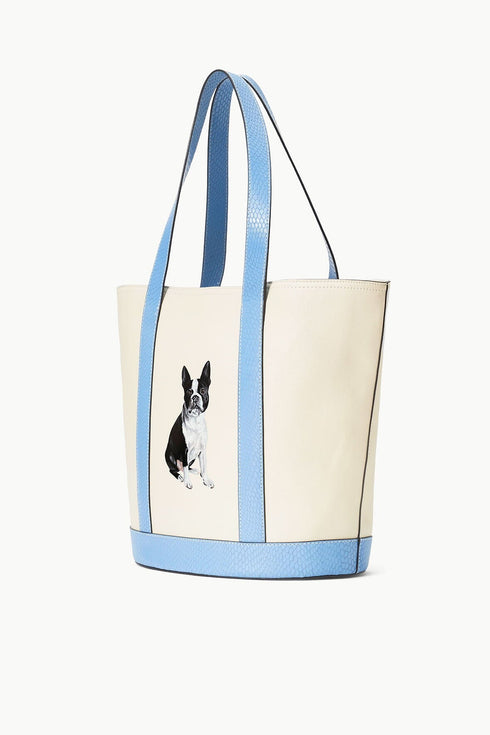 Go to CUSTOM ALLORA TOTE CREAM STAUD BLUE view 2
