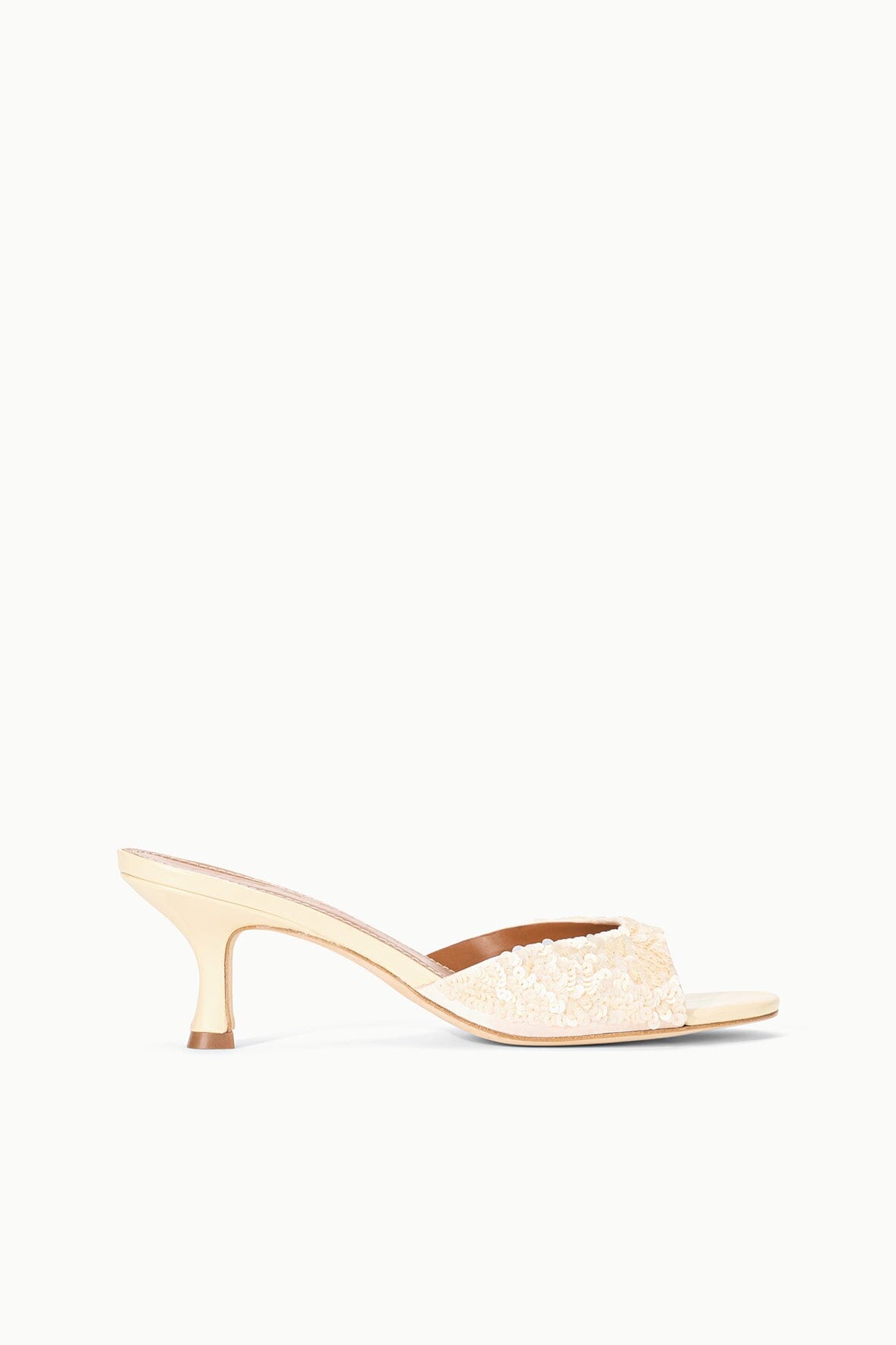 Image BRIGITTE MULE | CREAM SEQUINS 1 of 7 and Clicking this image will trigger a zoom pop-up