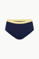 Image DEVON HIGH RISE BIKINI BOTTOM | NAVY COLORBLOCK 5 of 5