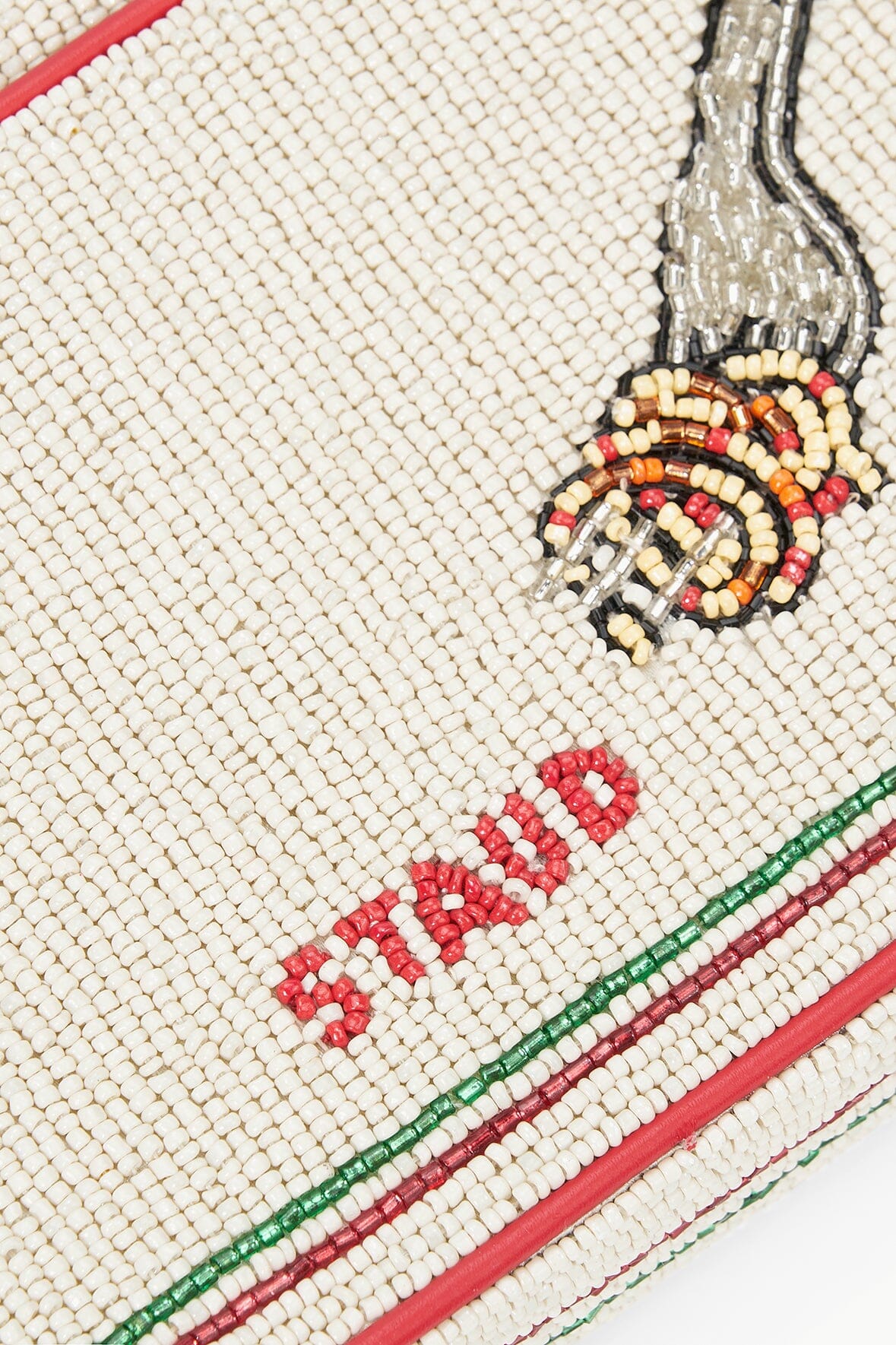 Image TOMMY BEADED BAG | TOMATO 7 of 7 and Clicking this image will trigger a zoom pop-up
