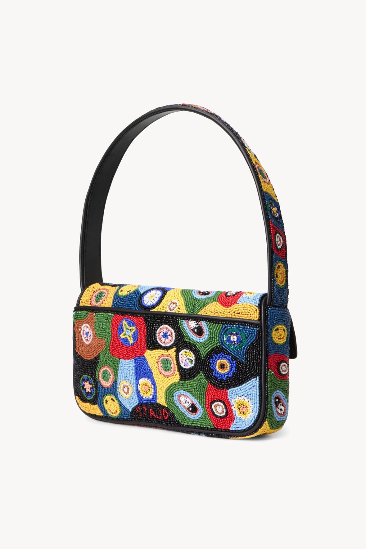 Image TOMMY BEADED BAG | BLACK MILLEFIORI 3 of 6 and Clicking this image will trigger a zoom pop-up