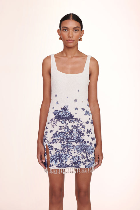 Go to LE SABLE DRESS BLUE TOILE view 2